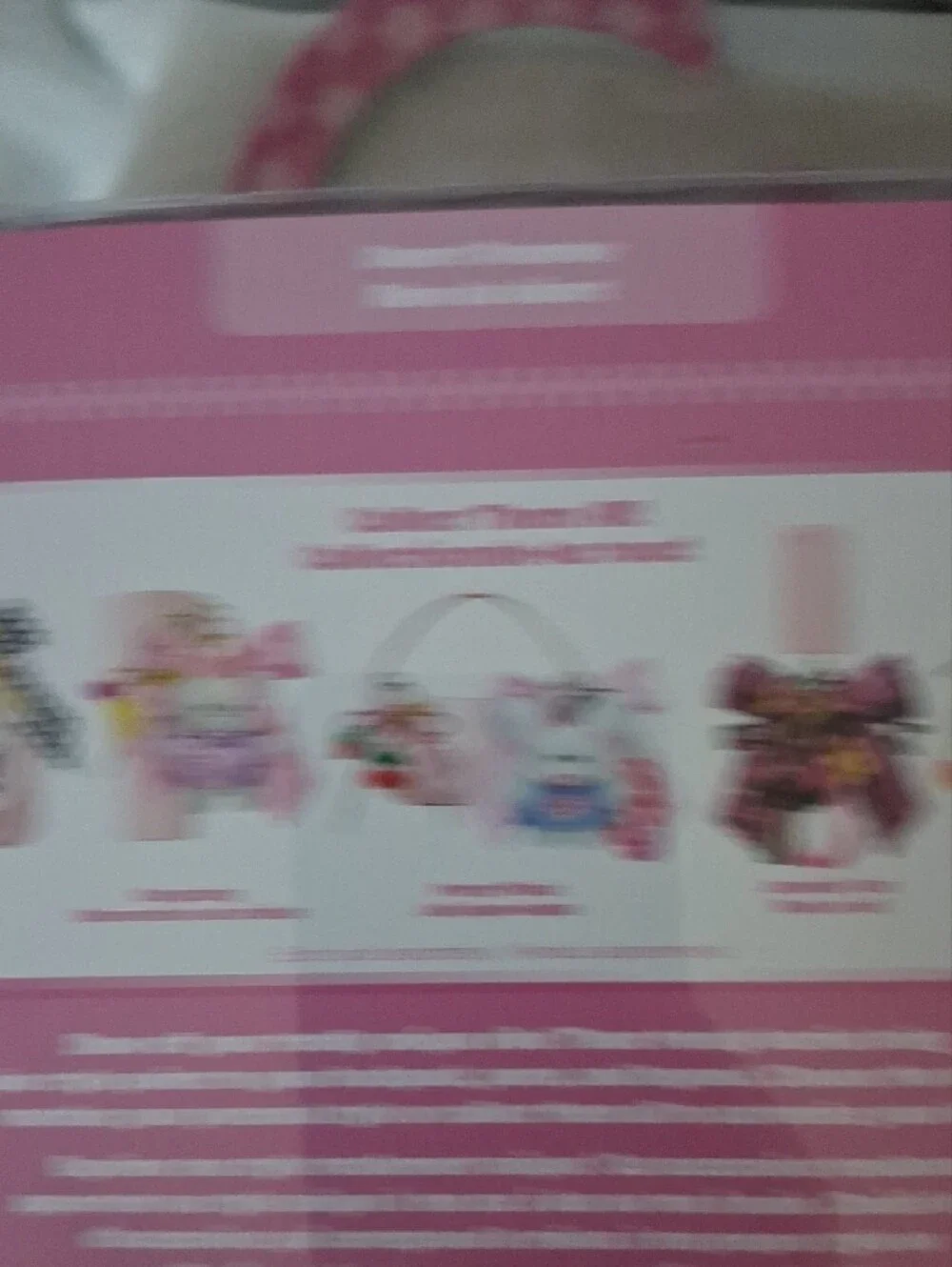Charming Kids Bag Charms Set — Pink